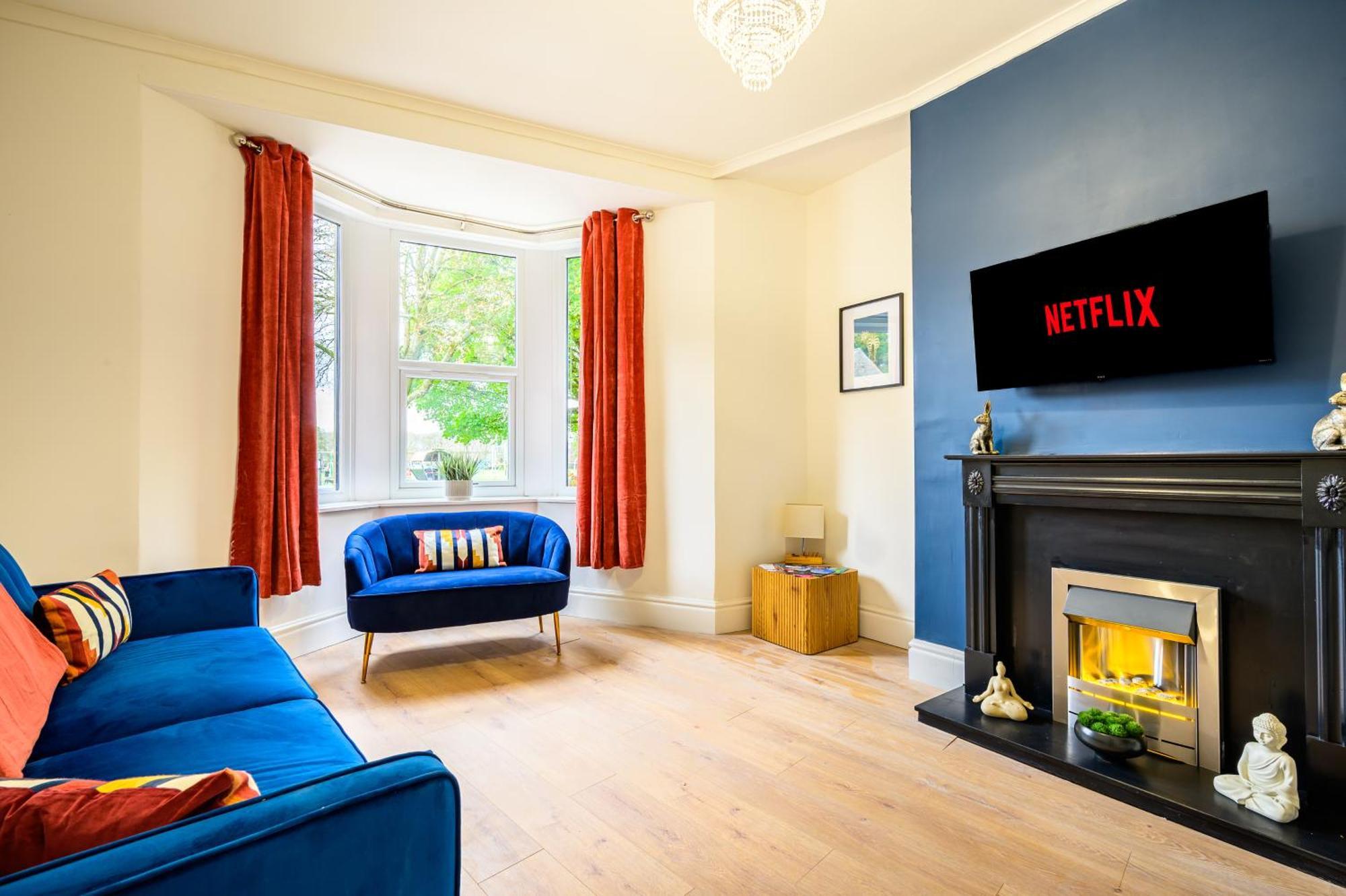 Stunning House Sleeps 7 - Parking Villa Buxton  Exteriör bild